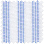 Load image into Gallery viewer, Made-to-Order Anaya Popover Dress in Light Blue Stripe Poplin