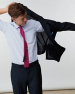 Load image into Gallery viewer, Silk Knit Tie in Fuchsia