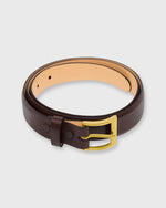 Load image into Gallery viewer, 1" Belt in Dark Brown Calfskin