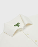 Load image into Gallery viewer, Rally Polo Sweater in Chalk Cotton