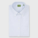 Load image into Gallery viewer, Made-to-Measure Shirt in Blue University Stripe Oxford