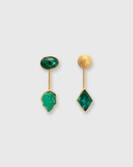 Load image into Gallery viewer, Detachable Drop Earrings in Green