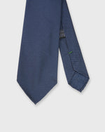 Load image into Gallery viewer, Silk Jacquard Tie in Navy/Bone Almond Dot
