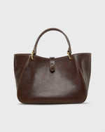 Load image into Gallery viewer, Annalisa Satchel Bag in Dark Brown Leather