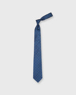 Load image into Gallery viewer, Silk Print Tie in Navy/Pink Paisley