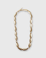 Load image into Gallery viewer, Short Links Necklace in Gold-Plated Brass