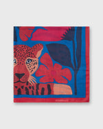 Load image into Gallery viewer, Folk Square Scarf in Red