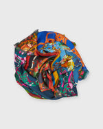 Load image into Gallery viewer, Reversible Four Square Scarf in Multi