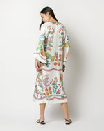 Load image into Gallery viewer, The Kaftan in Grenadilla Silk Twill