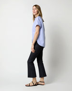 Load image into Gallery viewer, Agnes Shirt in Blue Bengal Stripe Poplin