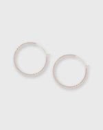 Load image into Gallery viewer, Large Hoop Earrings in Beige