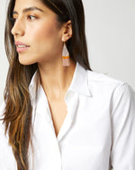 Load image into Gallery viewer, Franjette Earrings in Blush
