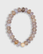 Load image into Gallery viewer, Semi Precious Beaded Bracelet in Dusty Grey Monochrome