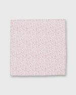 Load image into Gallery viewer, Hand-Rolled Cotton Pocket Square in Pink D'Anjo Coast Liberty Poplin