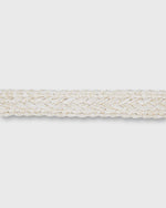 Load image into Gallery viewer, 1" Woven Double O-Ring Belt in Bone Cotton