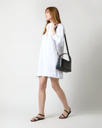 Load image into Gallery viewer, Frances Box Bag in Navy Leather