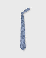 Load image into Gallery viewer, Silk Print Tie in Chalk/Blue Apple