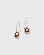 Load image into Gallery viewer, Long Egg Earrings in Gold