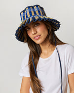 Load image into Gallery viewer, Midi Capri Hat in Mediterranean