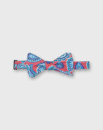 Load image into Gallery viewer, Cotton Bow Tie in Azalea Florentine