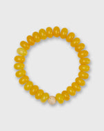 Load image into Gallery viewer, Semi Precious Beaded Bracelet in Yellow Monochrome