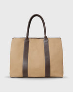 Load image into Gallery viewer, Weekend Tote in Khaki Canvas
