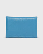 Load image into Gallery viewer, Snap Card Holder in Dutch Blue Leather