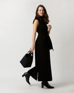 Load image into Gallery viewer, Paola Bucket Bag in Navy/Green Tartan