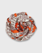 Load image into Gallery viewer, Turgot Square Scarf in Orange