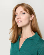 Load image into Gallery viewer, Organic Shape Earrings in Gold