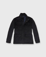 Load image into Gallery viewer, Kili Uno Coat in Navy/Heather Charcoal