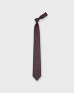 Load image into Gallery viewer, Silk Print Tie in Rose/Mid Blue/Blue Foulard