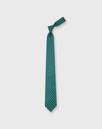 Load image into Gallery viewer, Silk Print Tie in Sage/Umber/Brown Flower