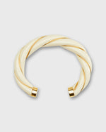 Load image into Gallery viewer, Diana Bracelet in Ivory Twisted Bakelite