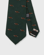 Load image into Gallery viewer, Silk Club Tie in Hunter Fox