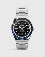 Load image into Gallery viewer, Q Timex GMT Watch in Black/Blue