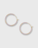 Load image into Gallery viewer, Zoe Hoop Earrings in Lilac
