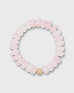 Load image into Gallery viewer, Semi Precious Beaded Bracelet in Pink Quartz Monochrome