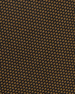Load image into Gallery viewer, Hand-Rolled Silk Fino Grenadine Tie in Tan/Navy