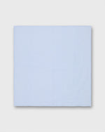 Load image into Gallery viewer, Hand-Rolled Cotton Pocket Square in Blue Dot