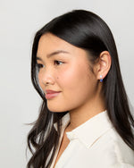 Load image into Gallery viewer, Extra Small Incandescence Earrings in Tanzanite