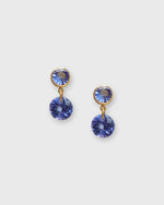 Load image into Gallery viewer, Extra Small Incandescence Earrings in Tanzanite