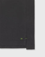 Load image into Gallery viewer, Short-Sleeved Polo in Coal Pima Pique