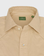 Load image into Gallery viewer, Western Work Shirt in Khaki Lightweight Twill