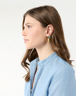 Load image into Gallery viewer, Bean Earrings in Gold