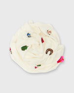 Load image into Gallery viewer, Heritage Scarf in Ivory