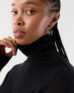 Load image into Gallery viewer, Tile Earrings in Aqua
