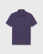 Load image into Gallery viewer, Court Polo in Heather Nightshade Pima Pique