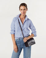 Load image into Gallery viewer, Josie Crossbody Bag in Navy Leather
