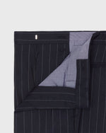 Load image into Gallery viewer, Virgil No. 4 Suit in Navy/Grey Chalk Stripe Plainweave